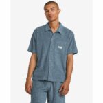 CAMISA RVCA EXOTICA VINTAGE NAVY. Mechanic Tienda de Ropa