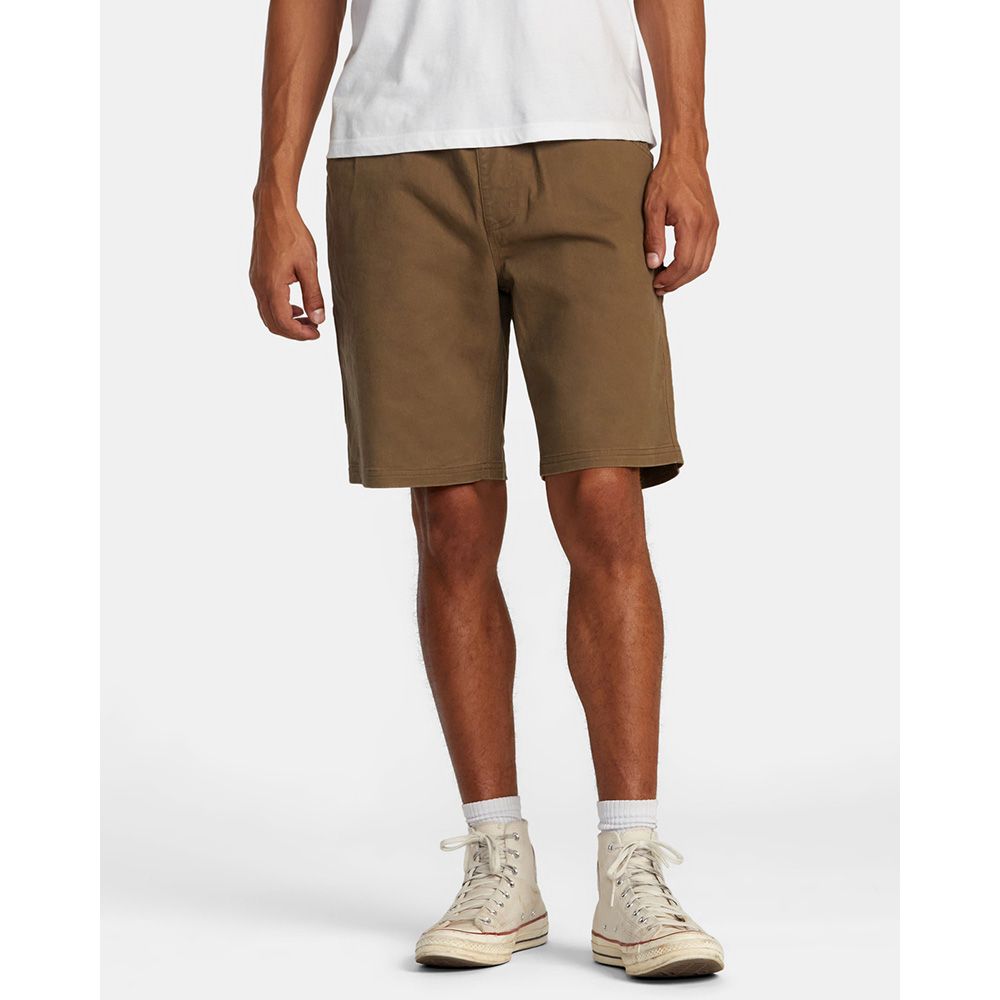 PANTALON CORTO RVCA AMERICANA CARPENTER 20″ WOOD | Mechanic