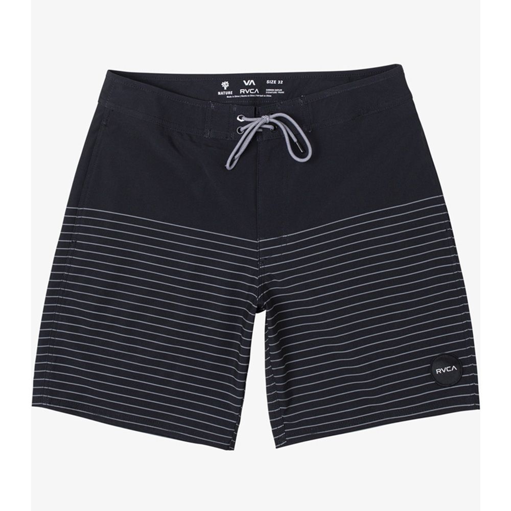 BAÑADOR RVCA CURREN TRUNK BLACK | Mechanic