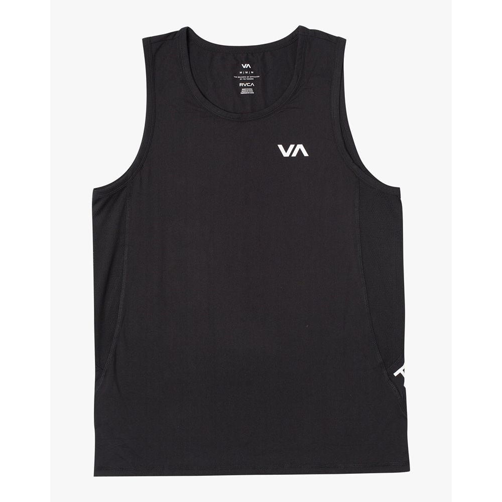 CAMISETA SIN MANGAS RVCA SPORT VENT BLACK | Mechanic