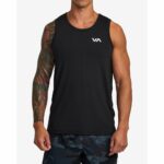 CAMISETA SIN MANGAS RVCA SPORT VENT BLACK | Mechanic