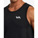 CAMISETA SIN MANGAS RVCA SPORT VENT BLACK | Mechanic