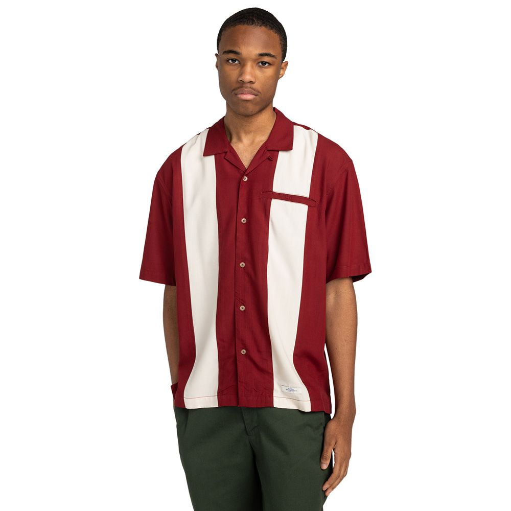 CAMISA ELEMENT BOWLING POMMEGRANATE/OAT MILK | Mechanic