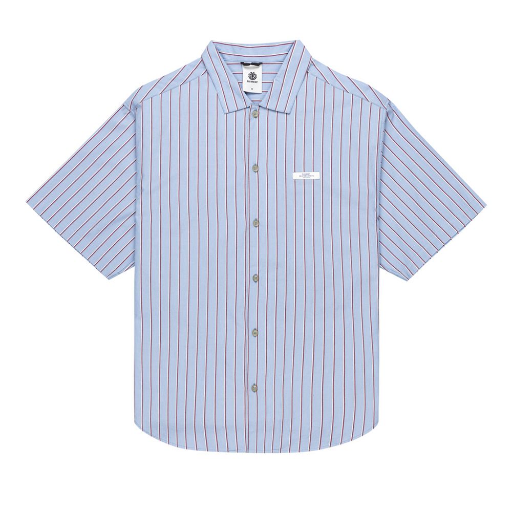 CAMISA ELEMENT IDLE STRIPE BLUE / POMMEGRANATE | Mechanic
