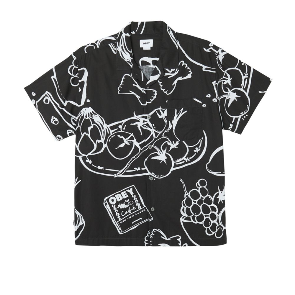 CAMISA OBEY STILL LIFE WOVEN BLACK MULTI | Mechanic