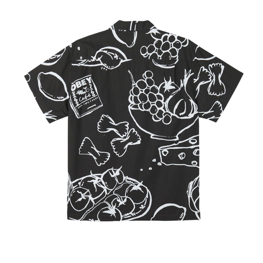 CAMISA OBEY STILL LIFE WOVEN BLACK MULTI | Mechanic