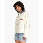 CHAQUETA RVCA LAURYN ALVAREZ NATURAL. Mechanic Tienda de Ropa