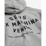 SUDADERA VENICE ADDRESS HOODIE GREY MARLE. Mechanic Tienda de Ropa