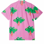CAMISA OBEY FROGMAN WOVEN WILD ROSE MULTI. Mechanic Tienda de Ropa