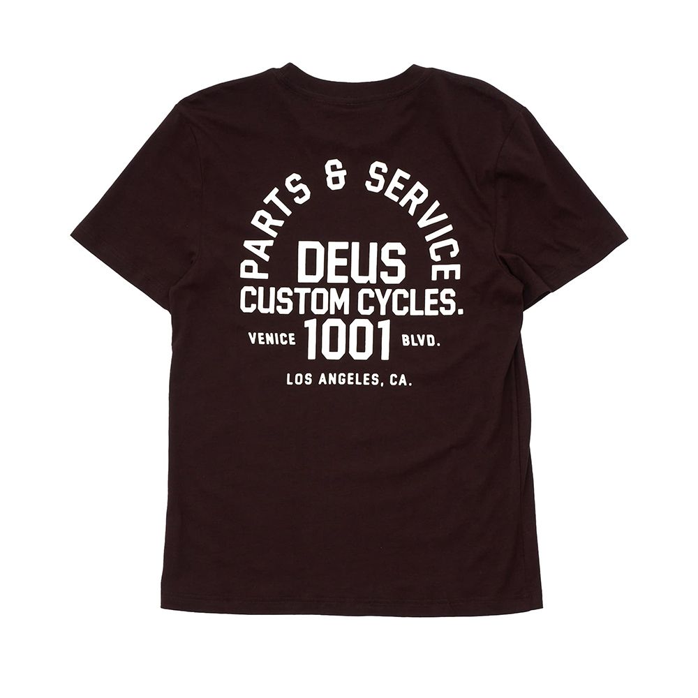 CAMISETA DEUS EX-MACHINA TROOP CHOC PLUM | Mechanic