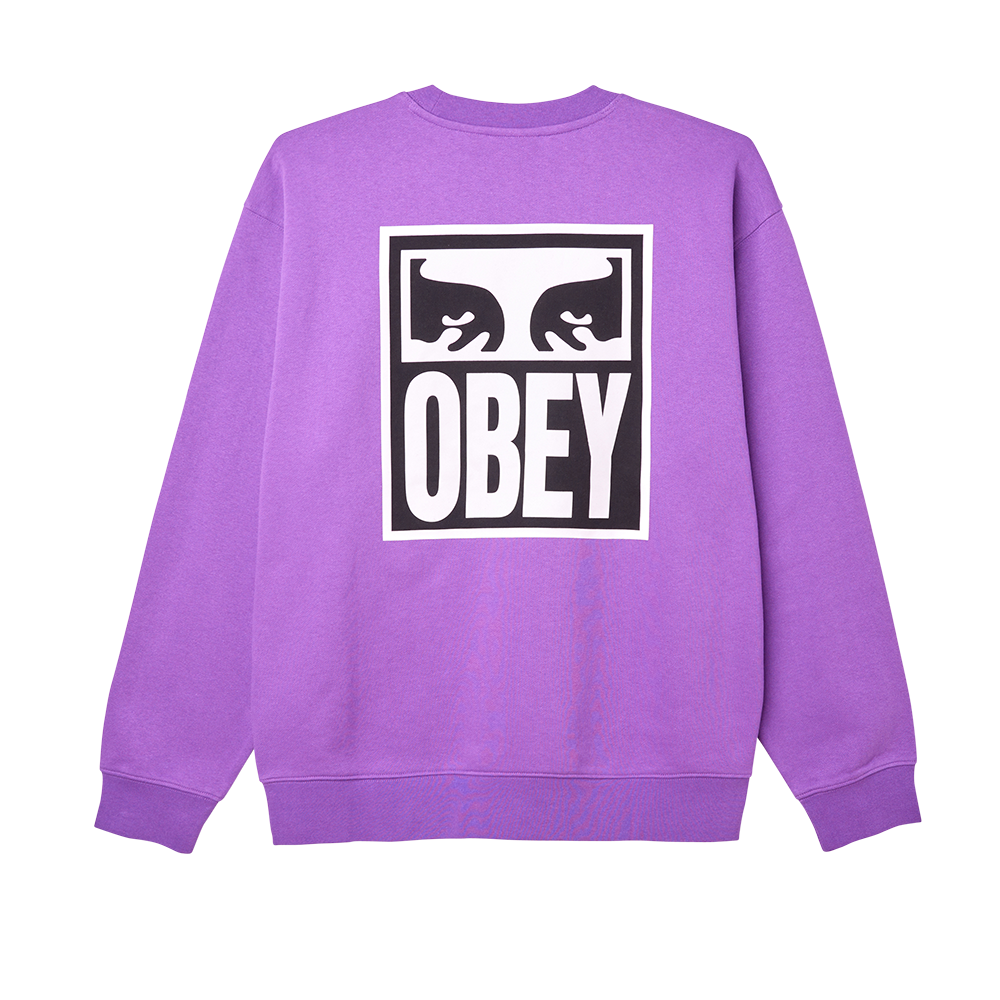 SUDADERA OBEY EYES ICON 2 CREW DEWBERRY | Mechanic