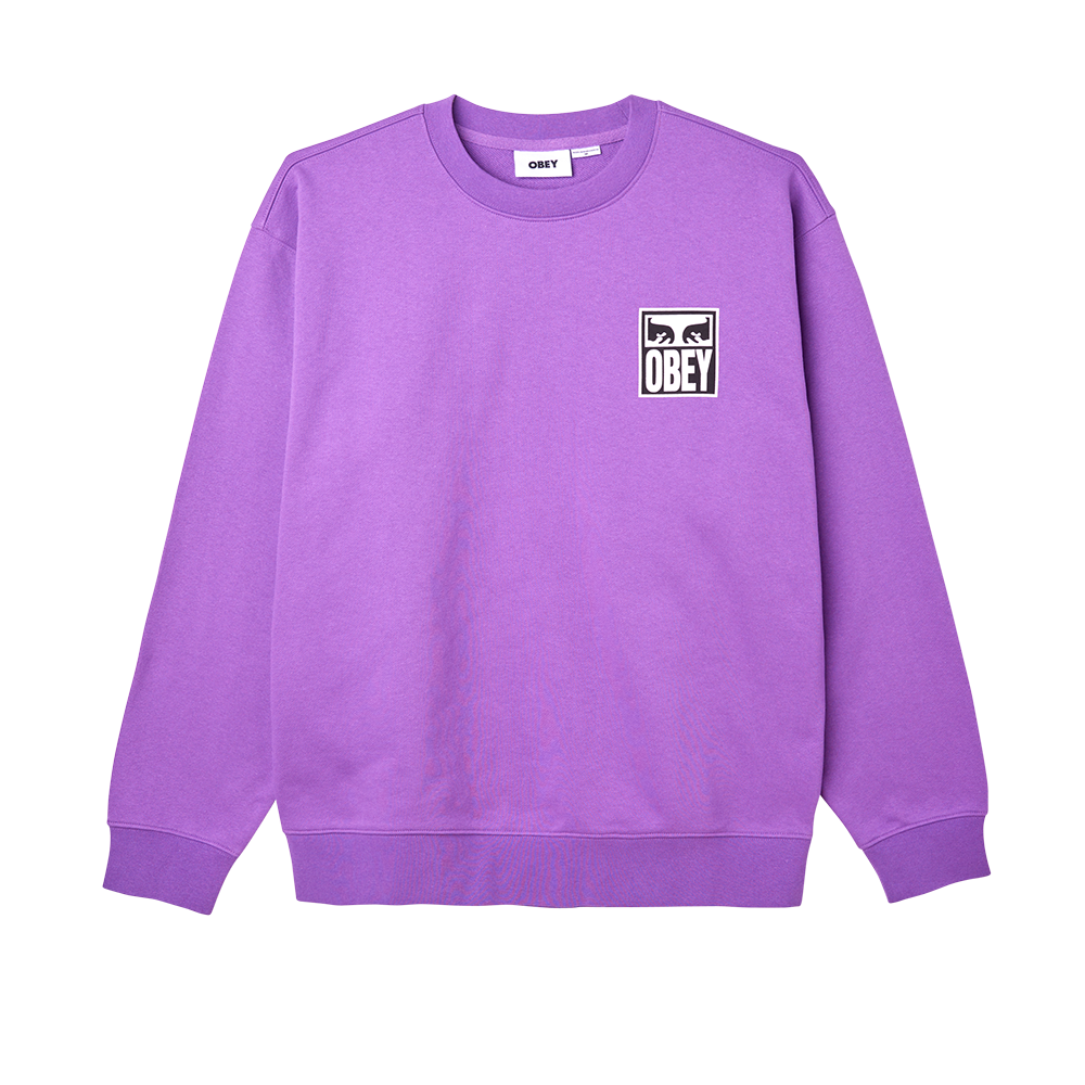 SUDADERA OBEY EYES ICON 2 CREW DEWBERRY | Mechanic