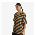 CAMISA RVCA MILSPEC STRIPE CAMEL. Mechanic Tienda de Ropa