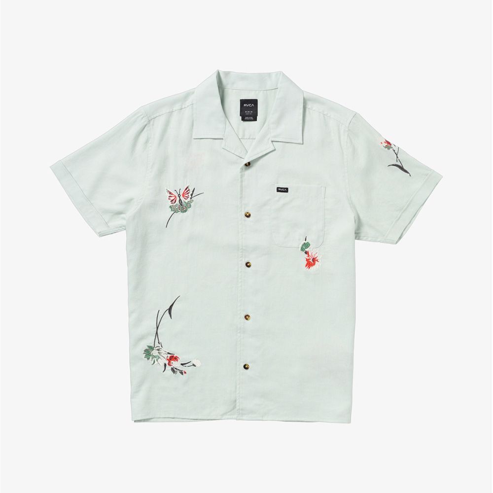 CAMISA RVCA NECTAR GREEN TEA | Mechanic