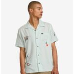 CAMISA RVCA NECTAR GREEN TEA. Mechanic Tienda de Ropa