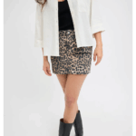 FALDA JJXX SARAH LAURA LEOPARD. Mechanic Tienda de Ropa