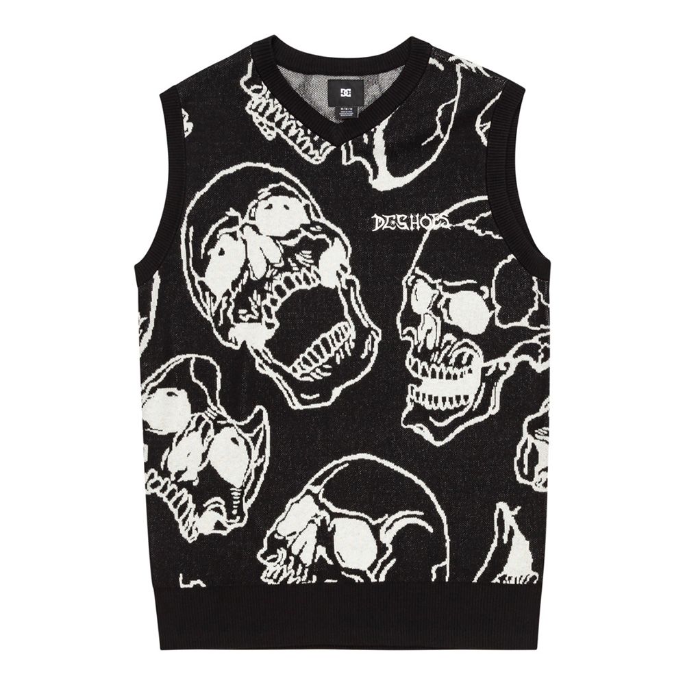 CHALECO DC FRACTURE  BLACK SKULLY | Mechanic