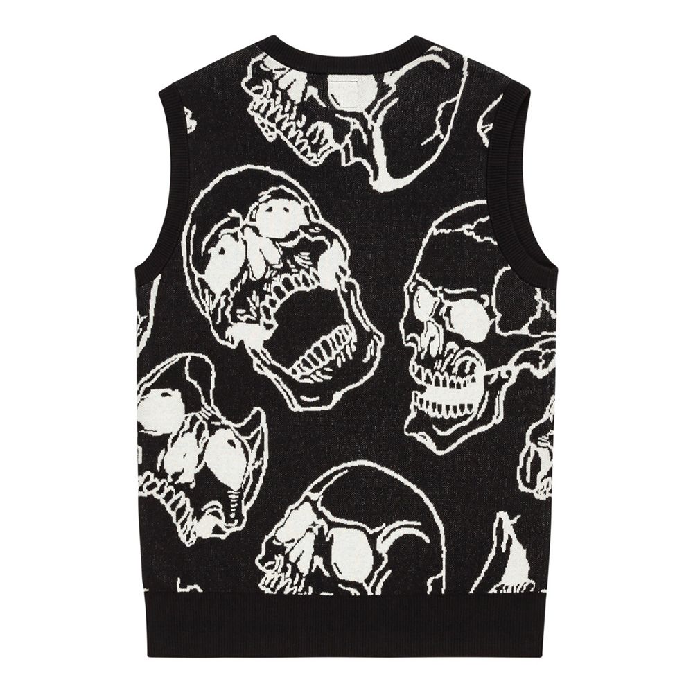 CHALECO DC FRACTURE  BLACK SKULLY | Mechanic