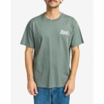 CAMISETA RVCA LOGO BALM GREEN. Mechanic Tienda de Ropa