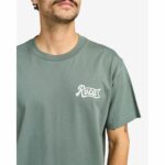 CAMISETA RVCA LOGO BALM GREEN. Mechanic Tienda de Ropa