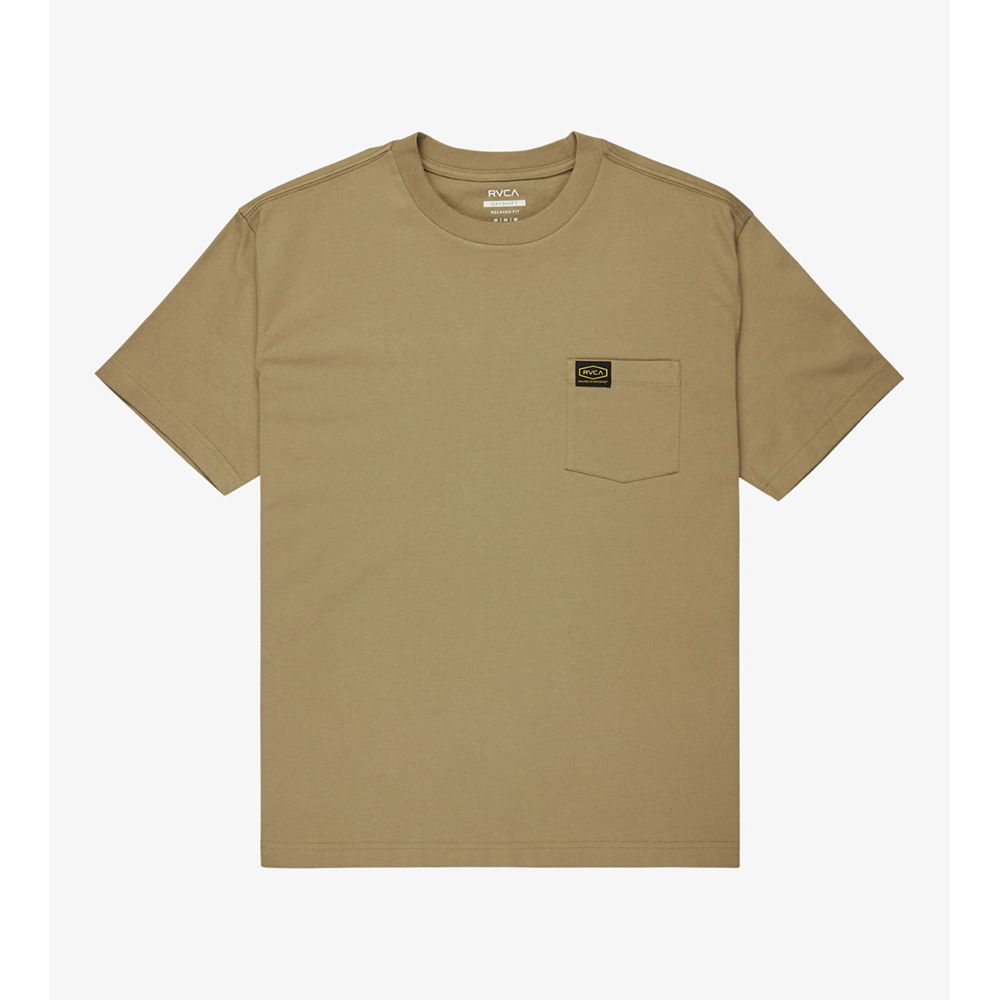 CAMISETA RVCA AMERICANA POCKET COYOTE | Mechanic