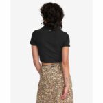 CAMISETA RVCA CHASE POLO BLACK | Mechanic