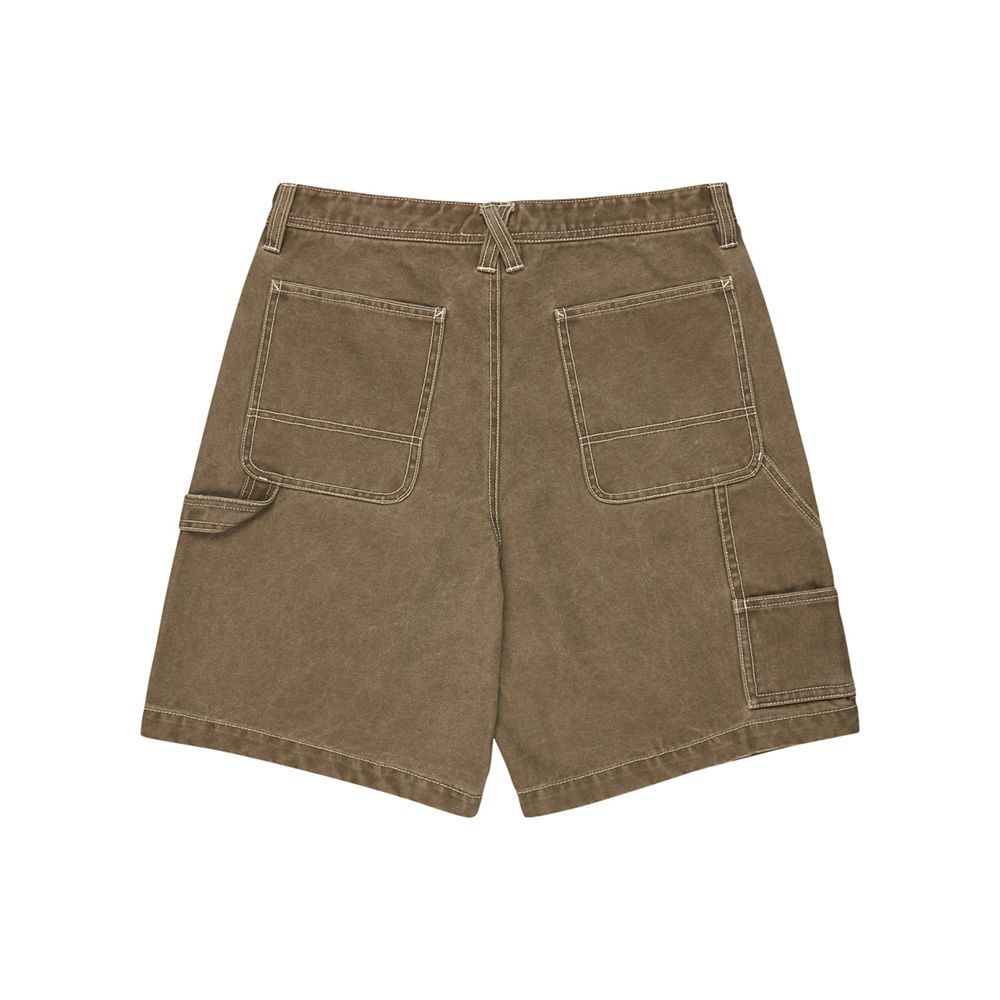 PANTALON CORTO ELEMENT CARPENTER CANVAS STONE GRAY | Mechanic