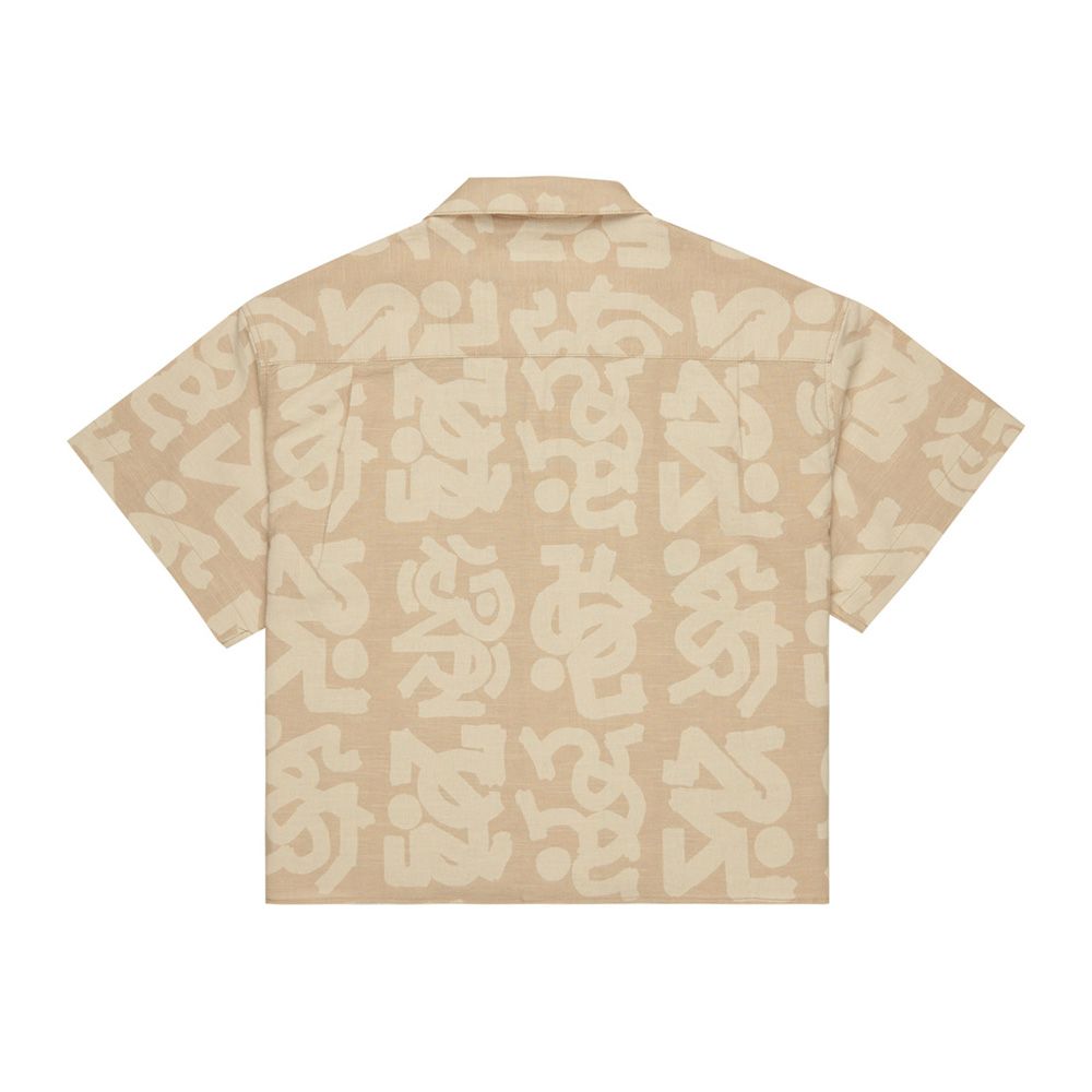 CAMISA ELEMENT HANG OUT STAMP BEIGE | Mechanic