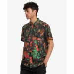 CAMISA RVCA TAPESTRY BLACK. Mechanic Tienda de Ropa