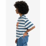 CAMISETA QUICKSILVER BOYFRIEND CROP STRIPED. Mechanic Tienda de Ropa