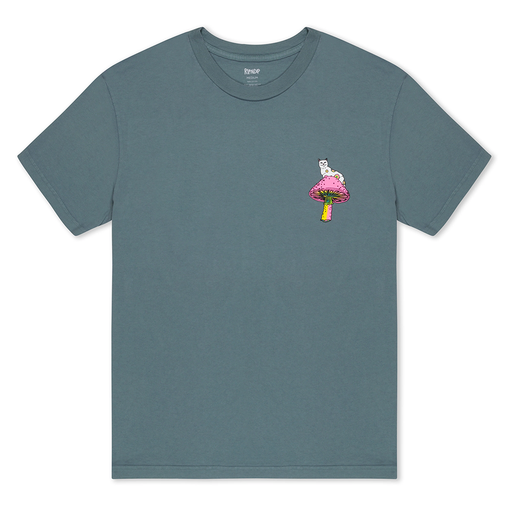 CAMISETA RIPNDIP PSYCHEDELIC TEE LIGHT CHARCOAL | Mechanic
