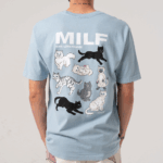 CAMISETA RIPNDIP MAN I LOVE FELINES TEE POWDER BLUE. Mechanic Tienda de Ropa