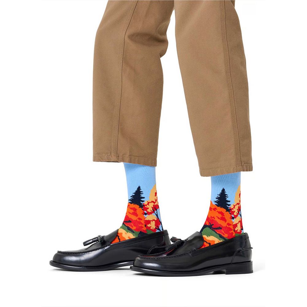 CALCETINES HAPPY SOCKS AUTUMN BLUE | Mechanic