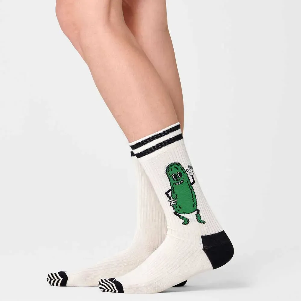 CALCETINES HAPPY SOCKS PICKLE BEIGE | Mechanic