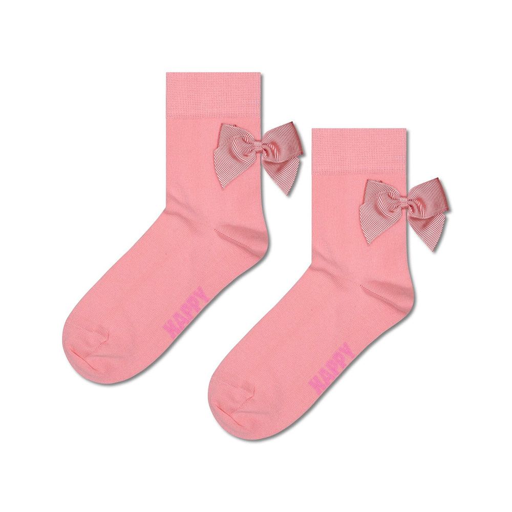 CALCETINES HAPPY SOCKS BOW 1/2 CREW SOCK PINK | Mechanic