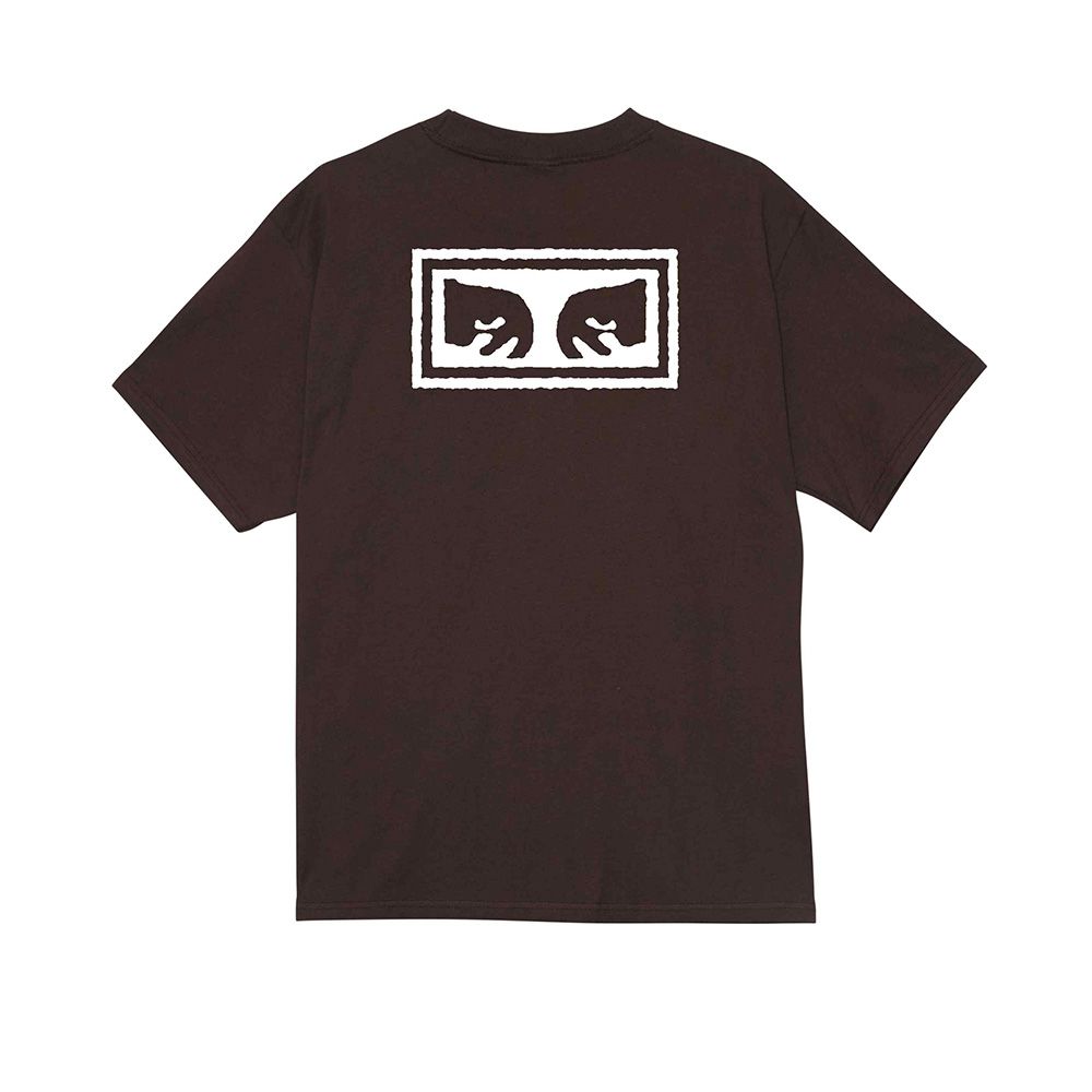 CAMISETA OBEY EYES 3 JAVA BROWN | Mechanic
